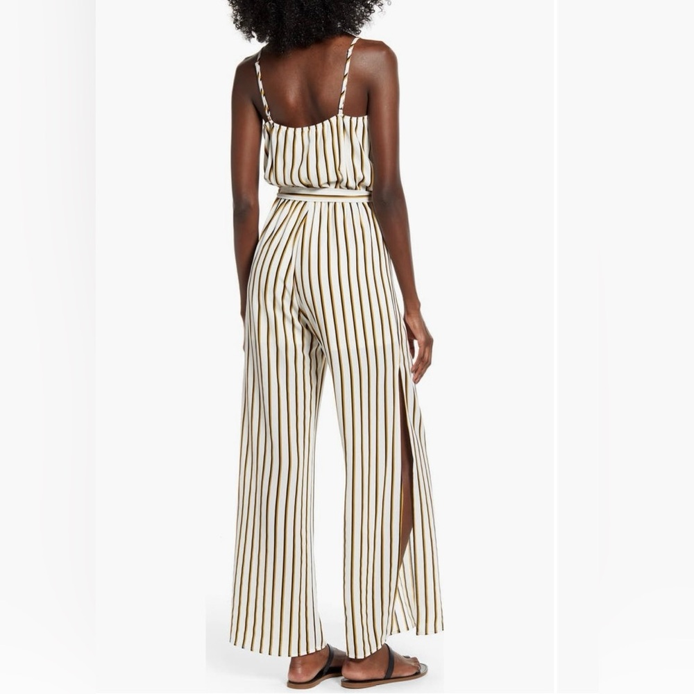 Sleeveless Tie Waist Jumpsuit - Picture 2 of 5